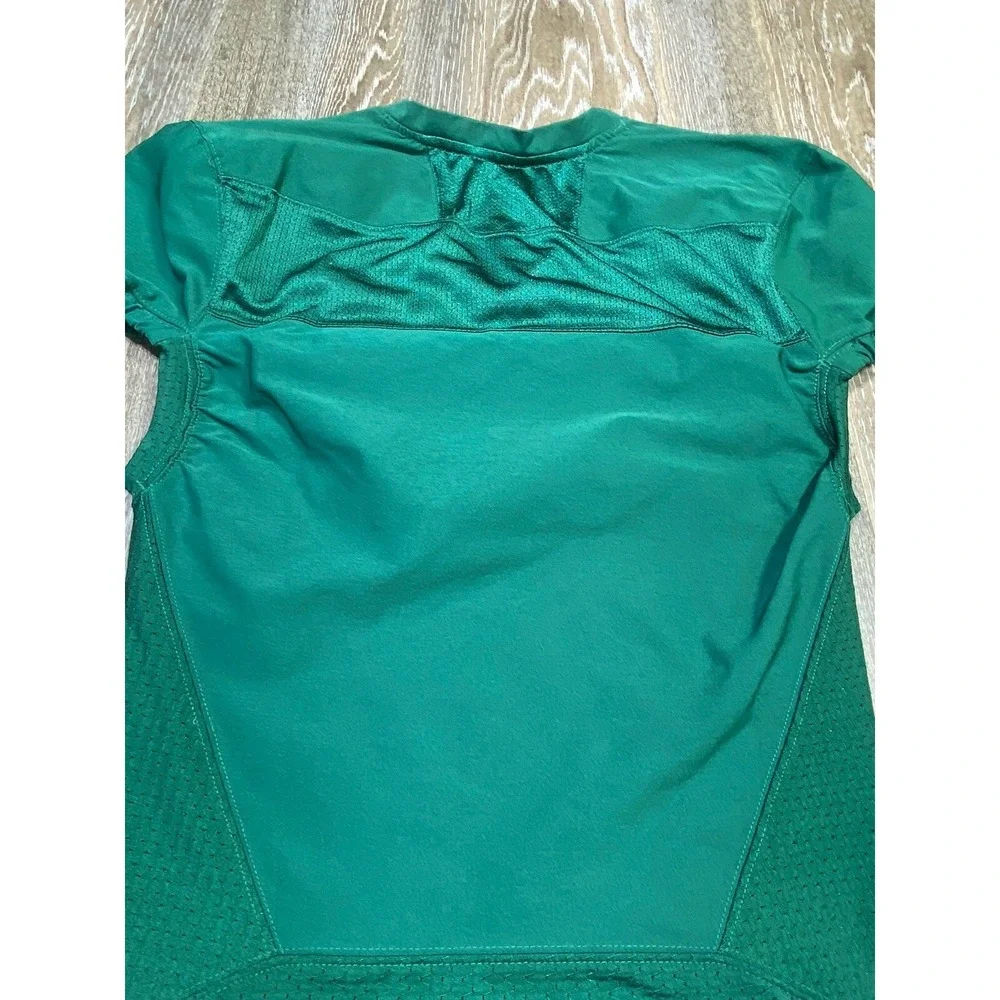 Adidas Football Jersey Men Medium Green Rugby Practice Athletic Blank A1 Stock J
